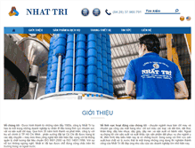 Tablet Screenshot of nhattri.com